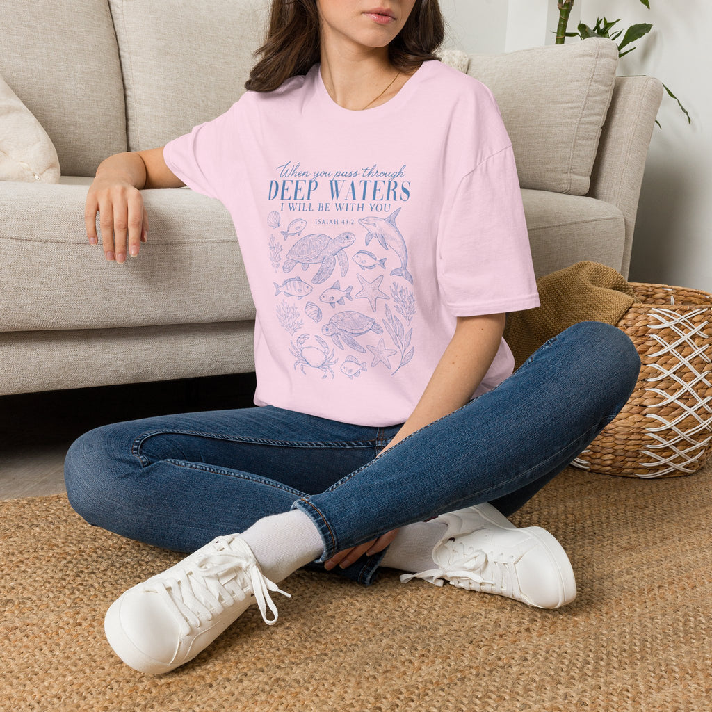 (Gildan 6400) Deep Waters