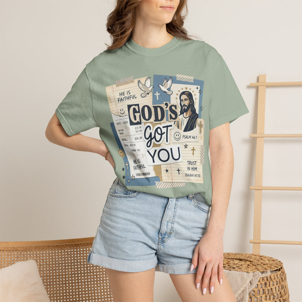 God's Got You Christian T-Shirt — Inspirational Faith Tee