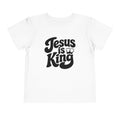 Jesus Is King Toddler Tee — Christian Baby Shirt, Faith-Based Kids Clothing