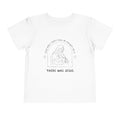 Toddler Tee — 'There Was Jesus' Mary & Baby Minimalist Christian Kids Shirt