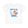 Toddler Tee — “Fruit of the Spirit” Christian Kids Shirt with Colorful Fruit Design