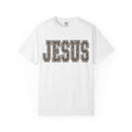Jesus Leopard Varsity T‑Shirt