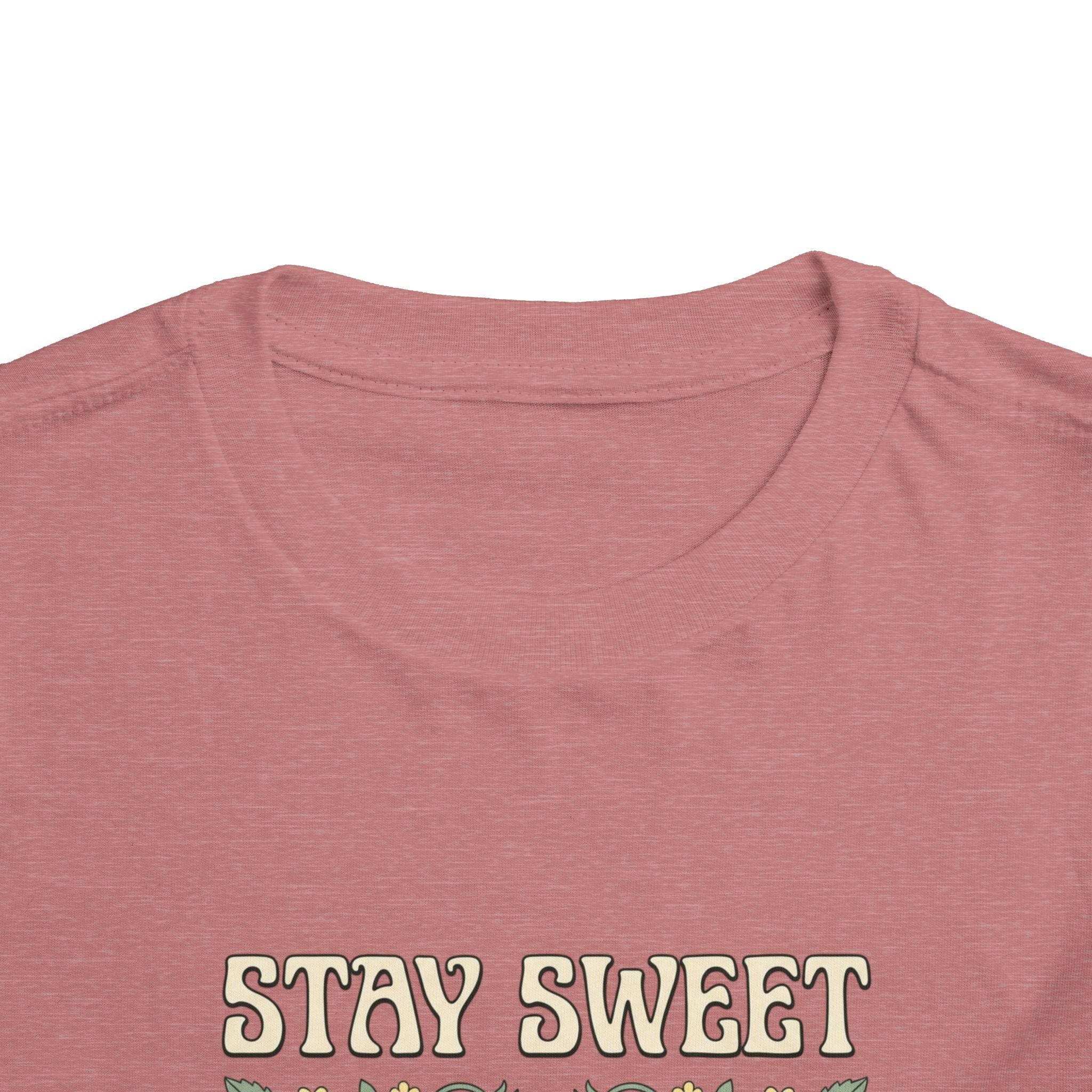 Stay Sweet Toddler Tee — Fruit of the Spirit Floral Kids T‑Shirt