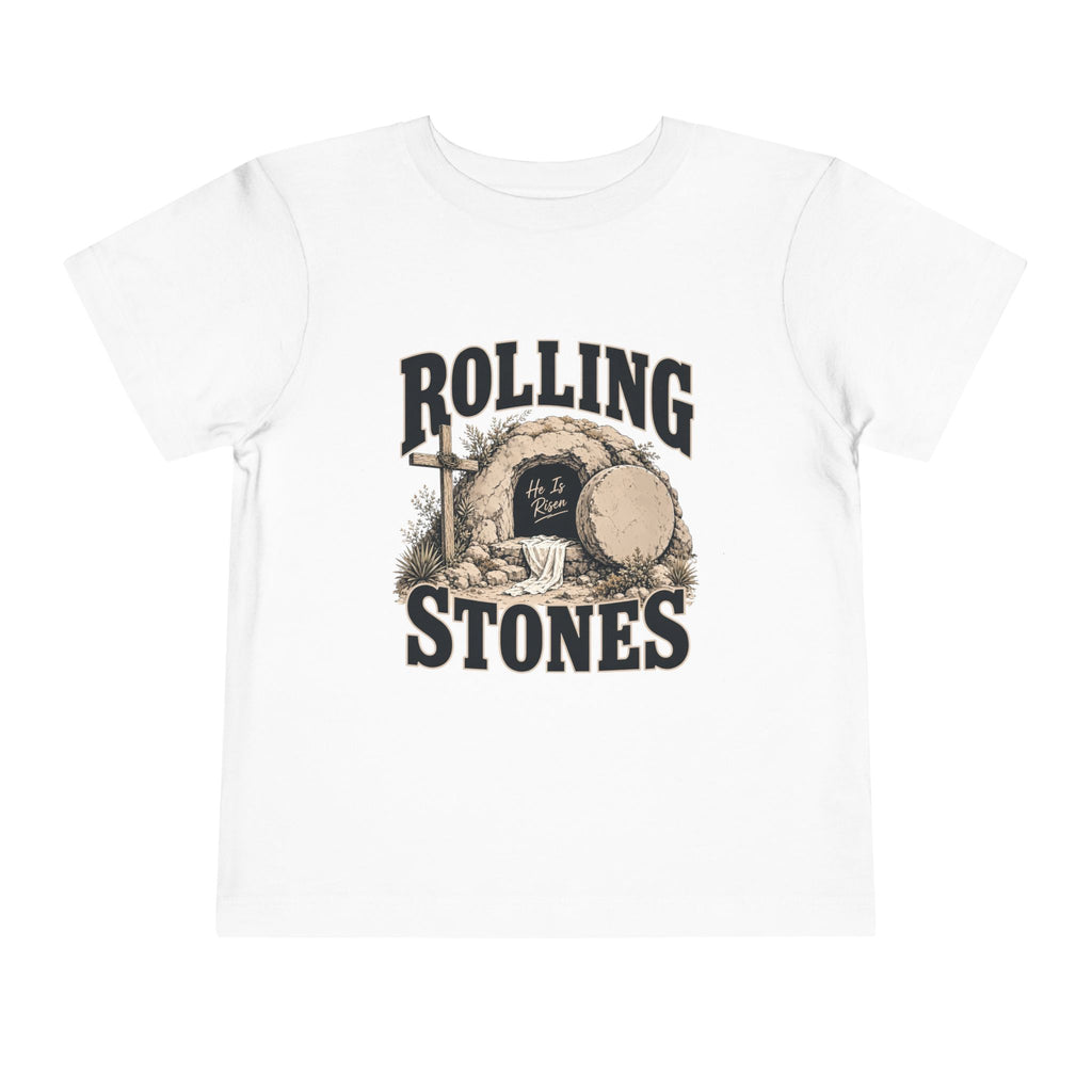 Toddler Tee – "Rolling Stones" Vintage Resurrection Rock Kids Shirt