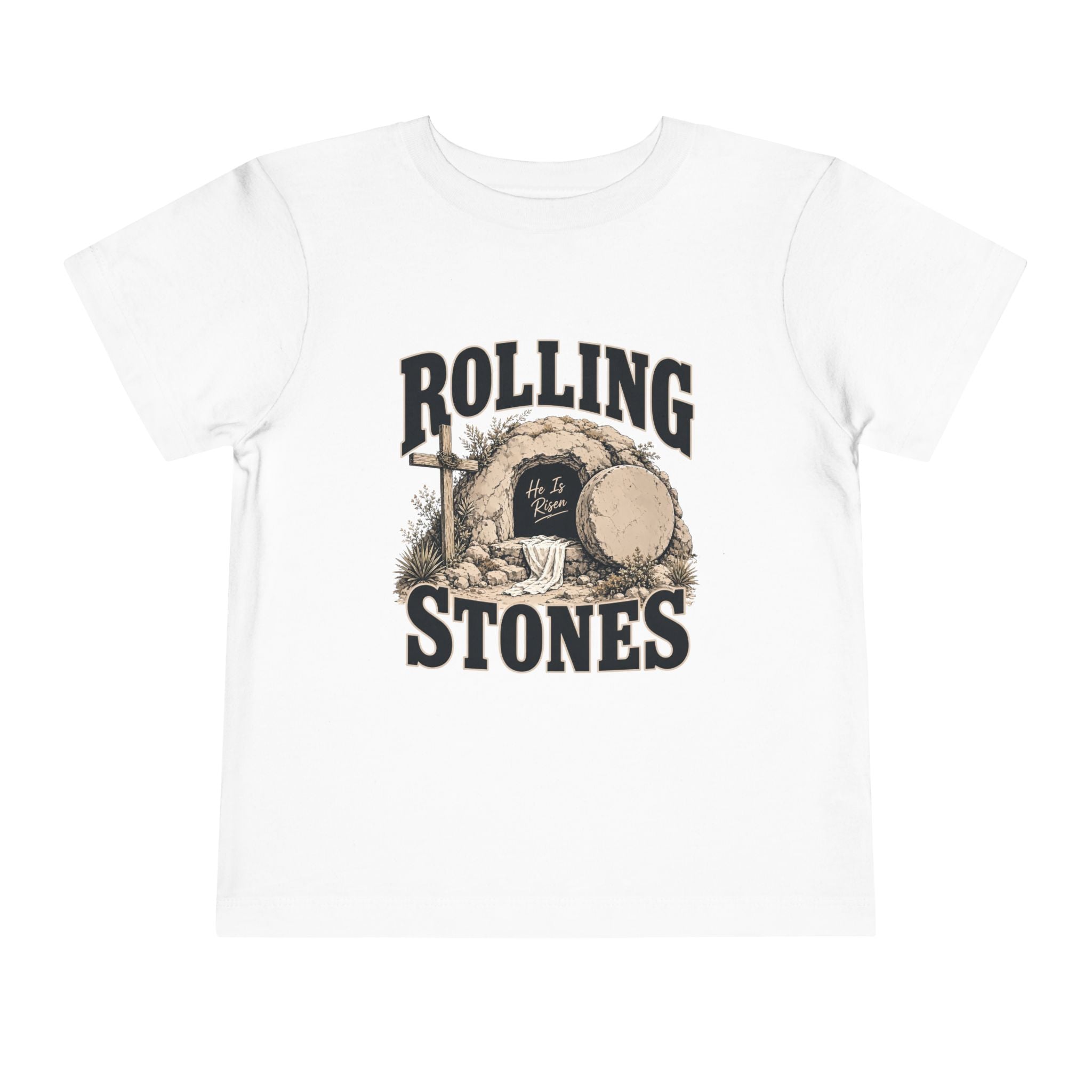 Toddler Tee – "Rolling Stones" Vintage Resurrection Rock Kids Shirt
