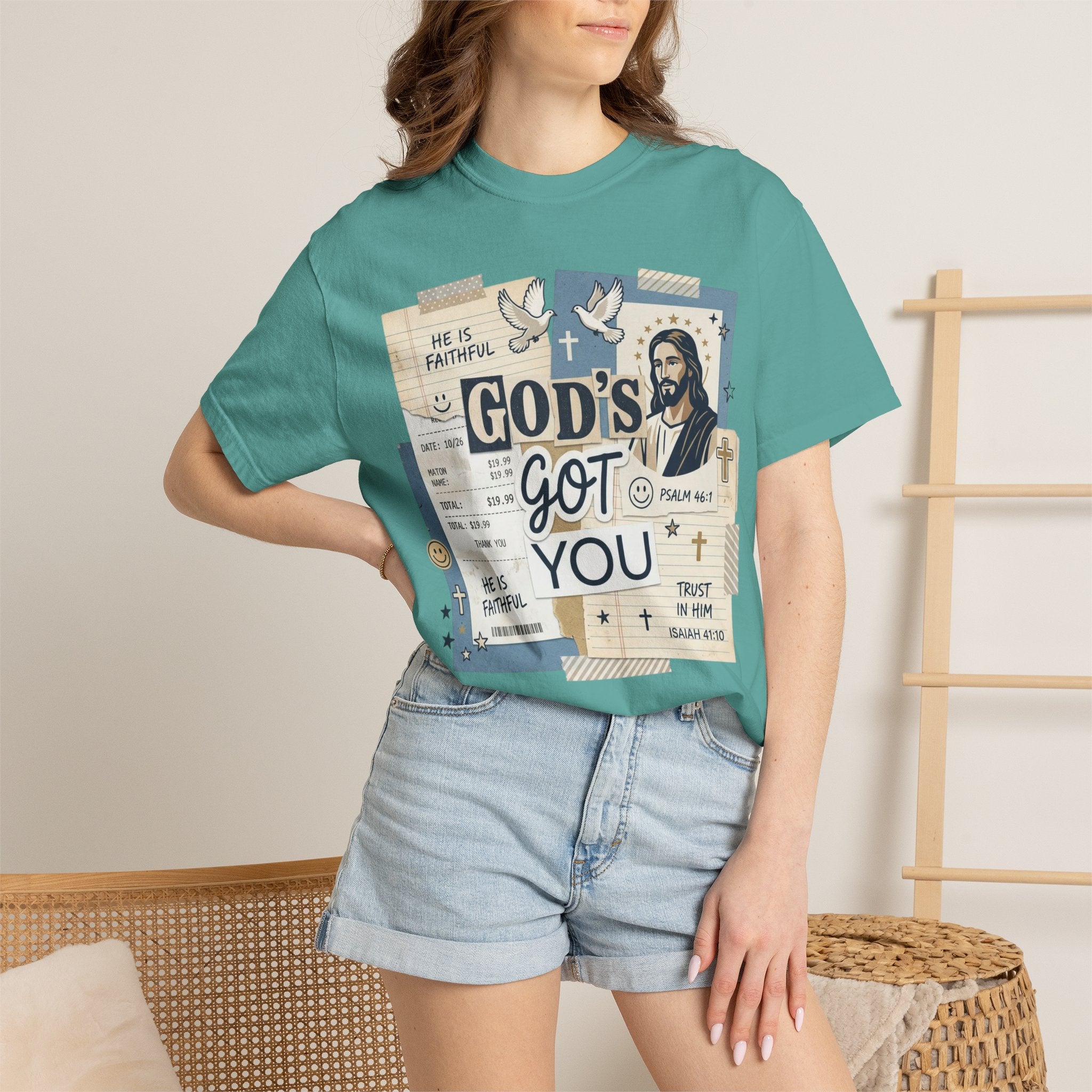 God's Got You Christian T-Shirt — Inspirational Faith Tee