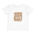 Toddler Tee — "Worship Jesus & Go to Disney" Faith-Inspired Kids Shirt
