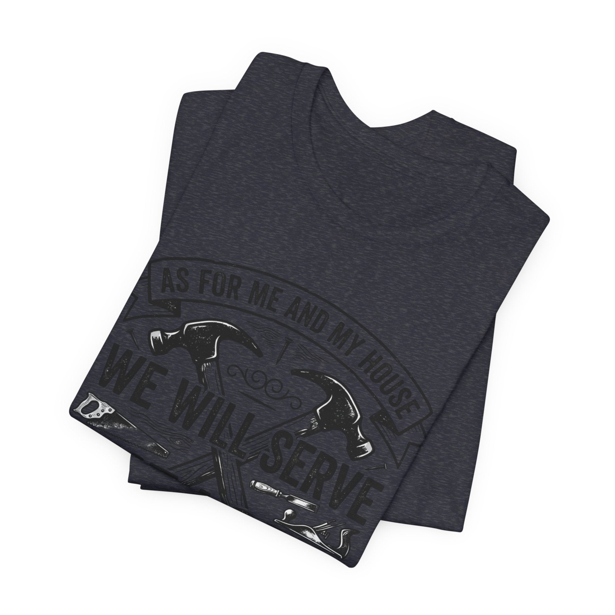 We Will Serve The Lord Tee — Joshua 24:15 Christian Faith T-Shirt