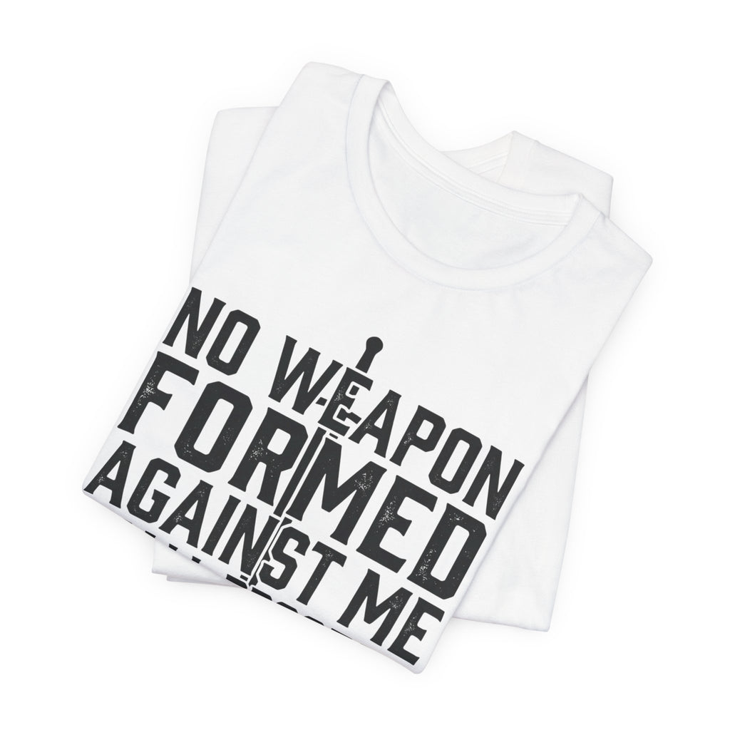 Inspirational Quote Tee - Isaiah 54:17 Unisex Jersey Short Sleeve Shirt