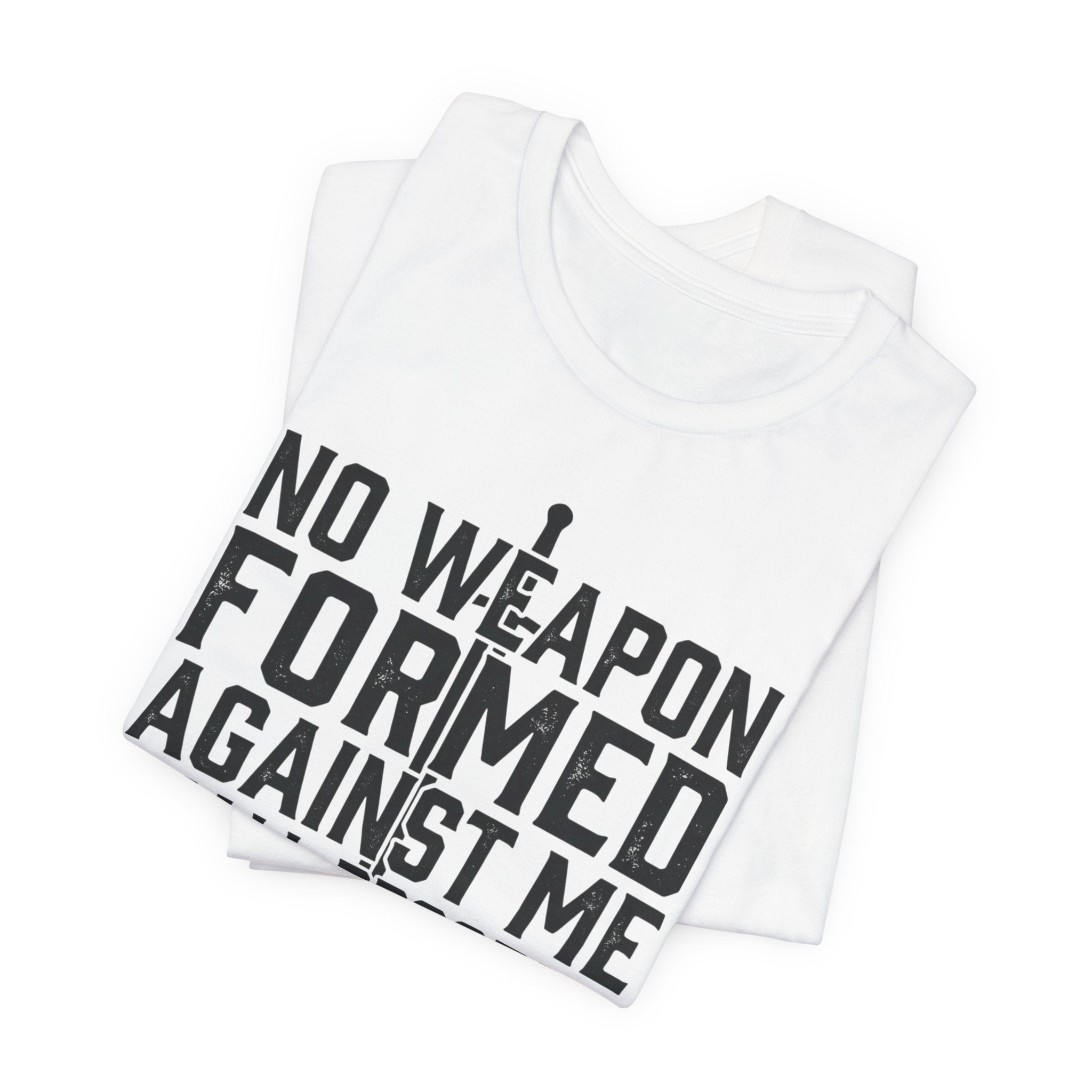 Inspirational Quote Tee - Isaiah 54:17 Unisex Jersey Short Sleeve Shirt