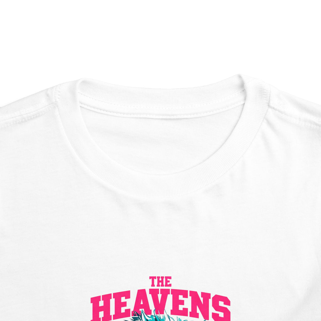 Toddler Tee — 'The Heavens Are Roaring' Colorful Roaring Lion Graphic