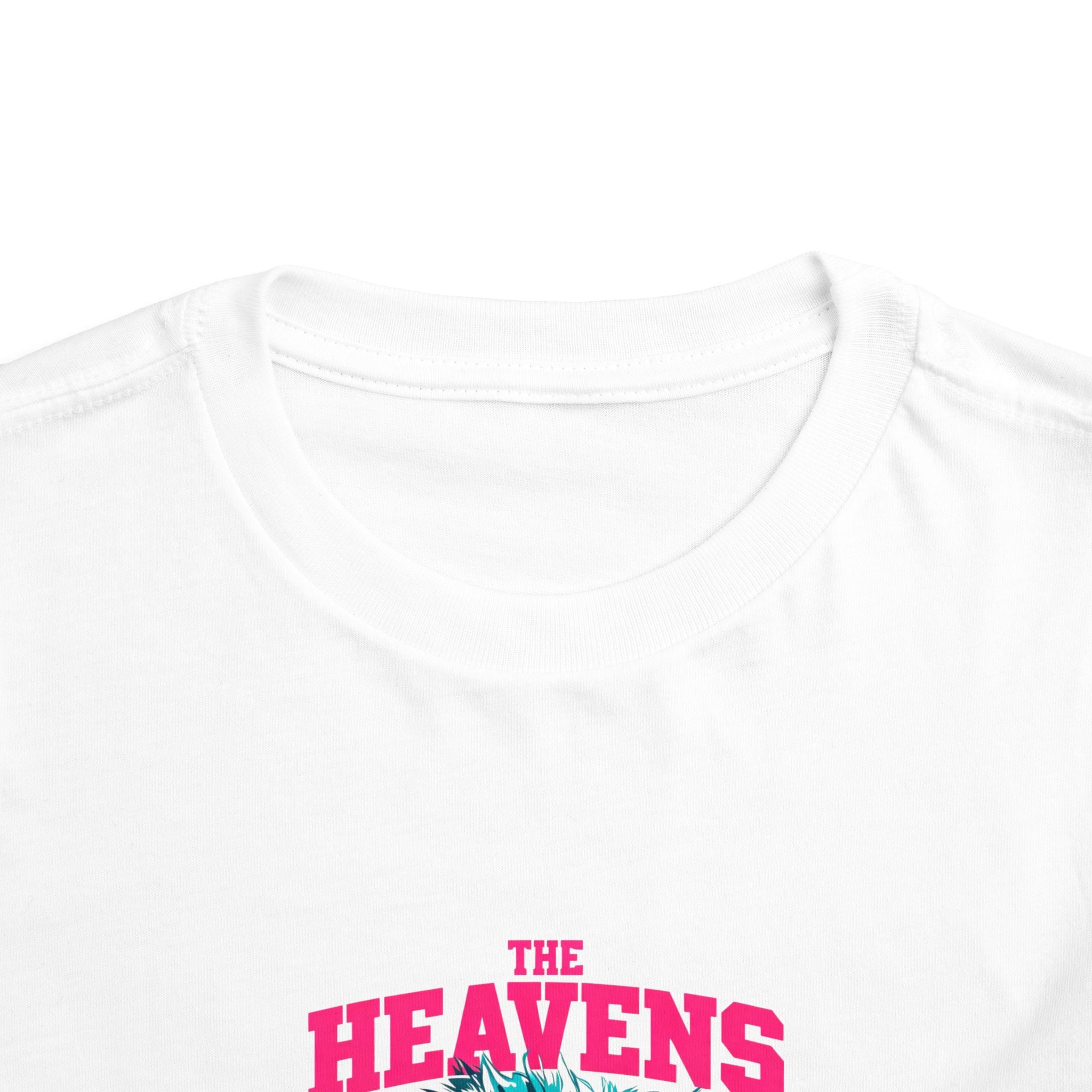 Toddler Tee — 'The Heavens Are Roaring' Colorful Roaring Lion Graphic
