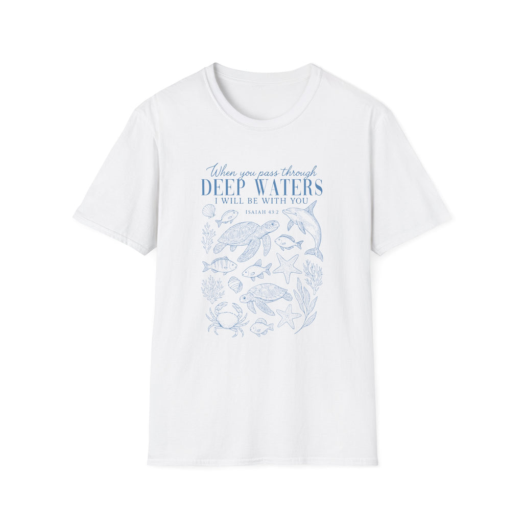(Gildan 6400) Deep Waters