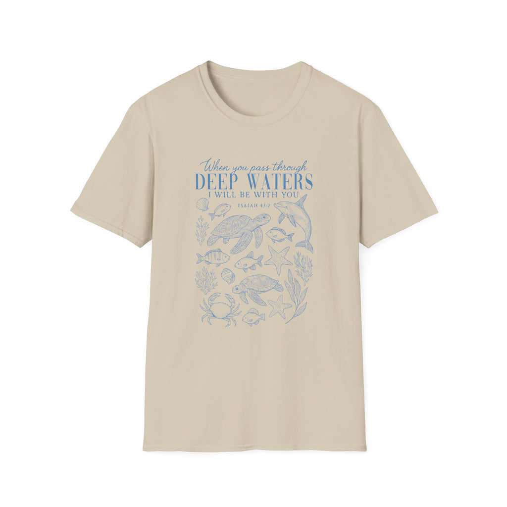 (Gildan 6400) Deep Waters