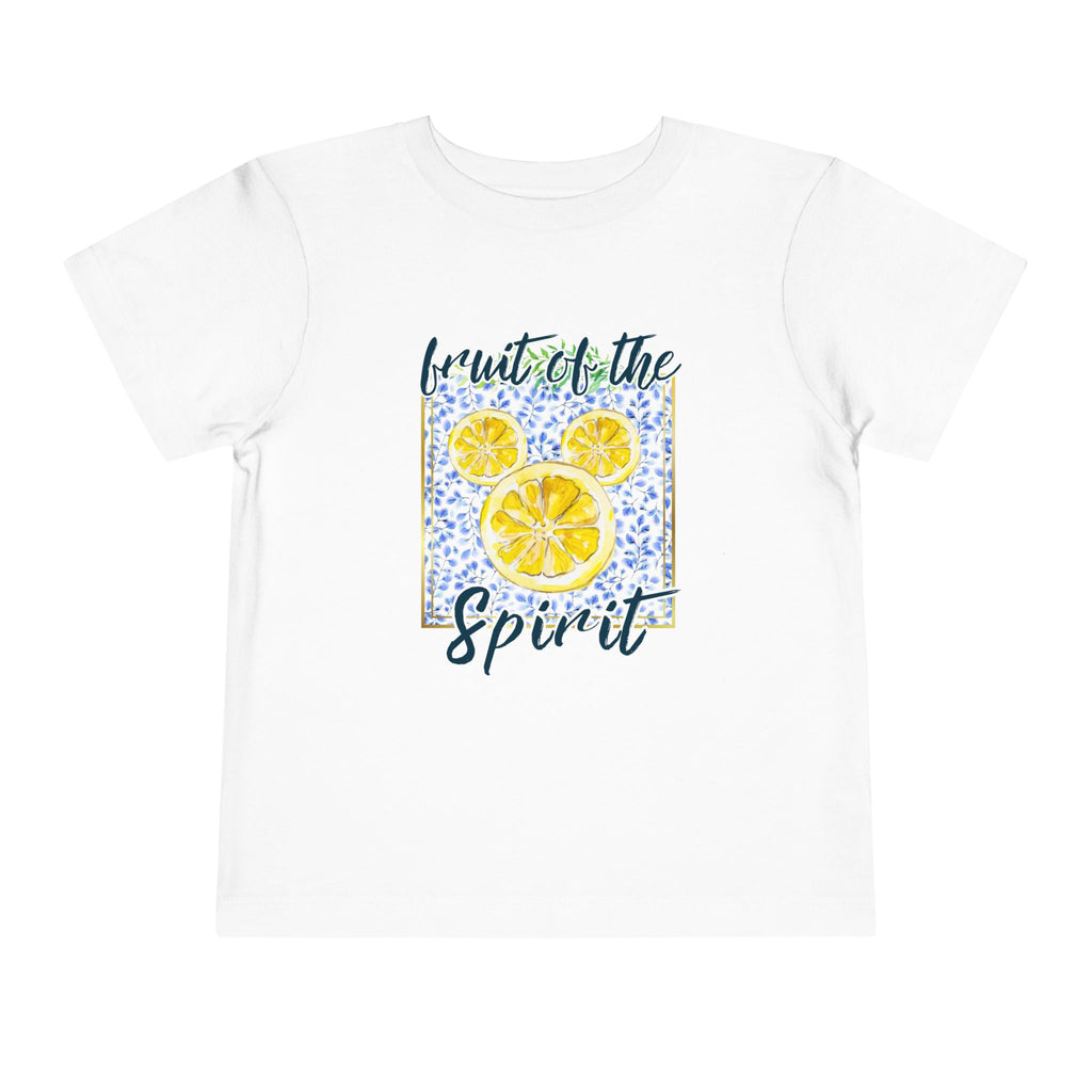 Fruit of the Spirit Lemon Toddler Tee — Cute Christian Kids Shirt