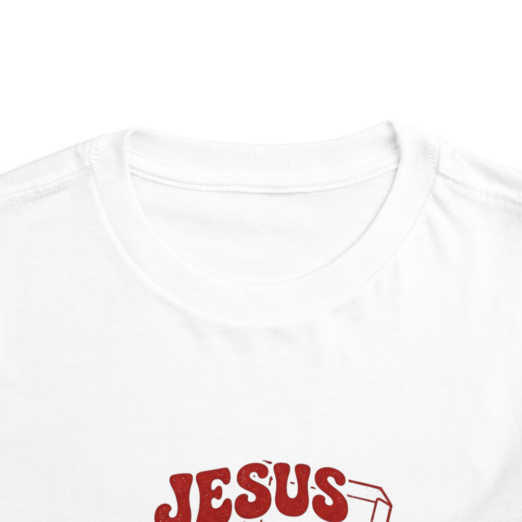 Jesus Delivers Toddler Tee — Daily Bread Co. Christian Kids T‑Shirt