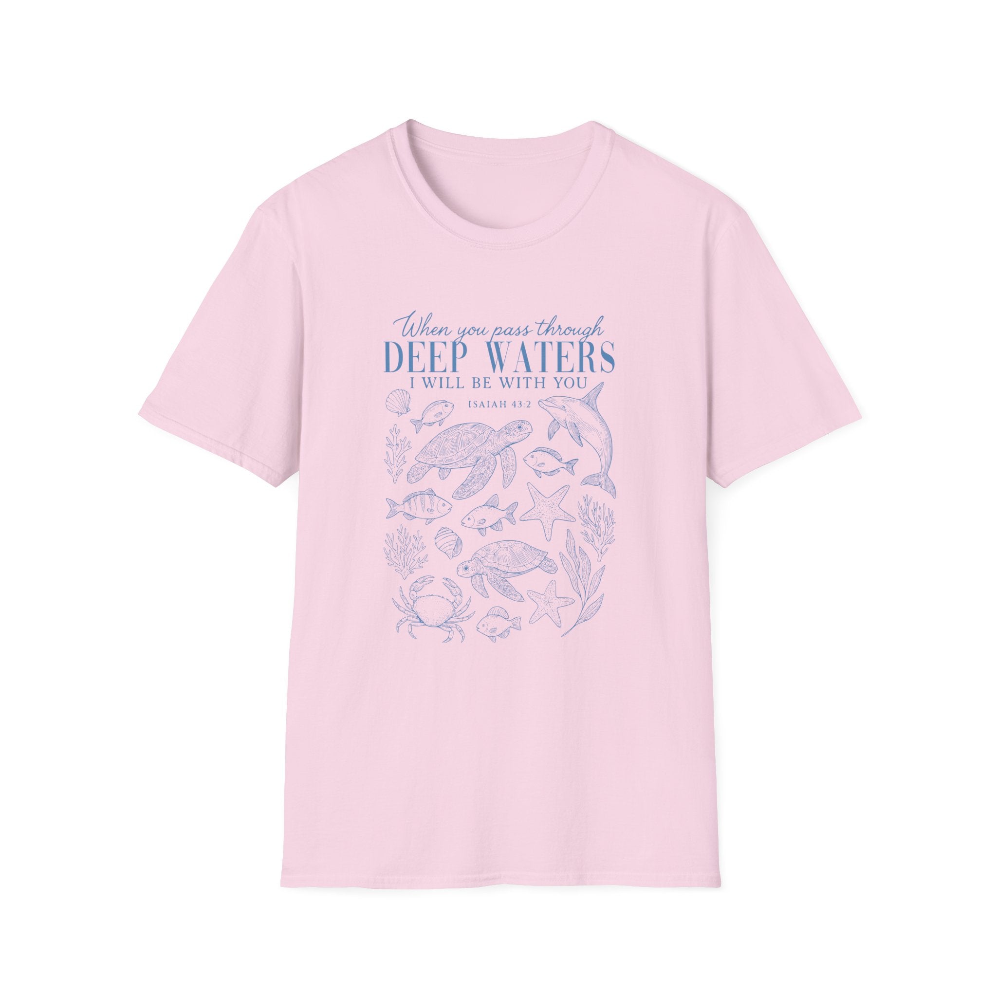 (Gildan 6400) Deep Waters