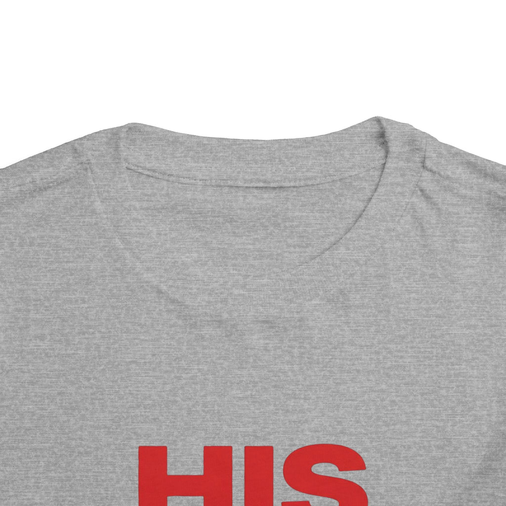 Toddler Tee - "His Way Is Better" Christian Graphic Shirt
