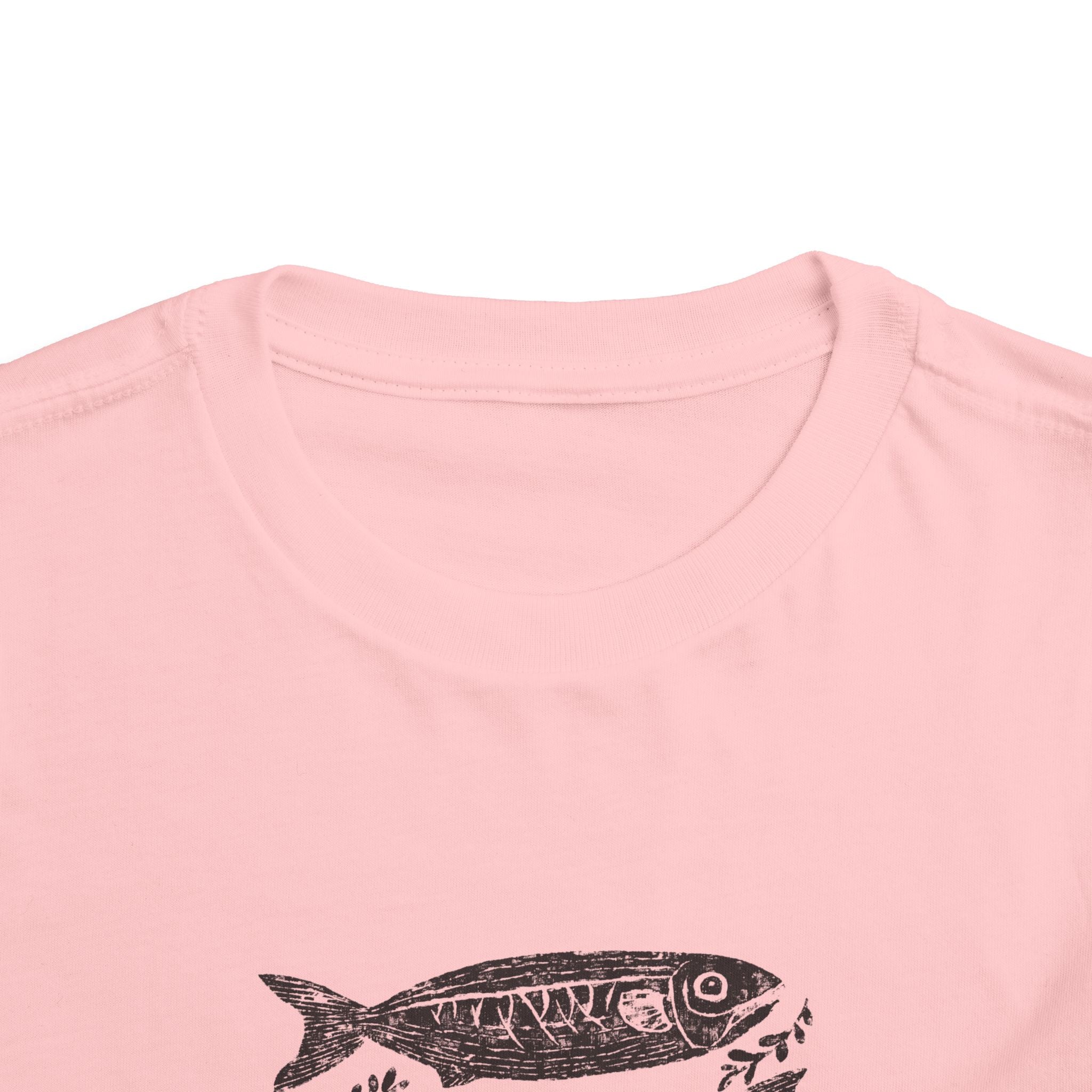 Toddler Fish Tee — "I'll Give You All Of My Fishes And Loves" Cute Nautical Shirt