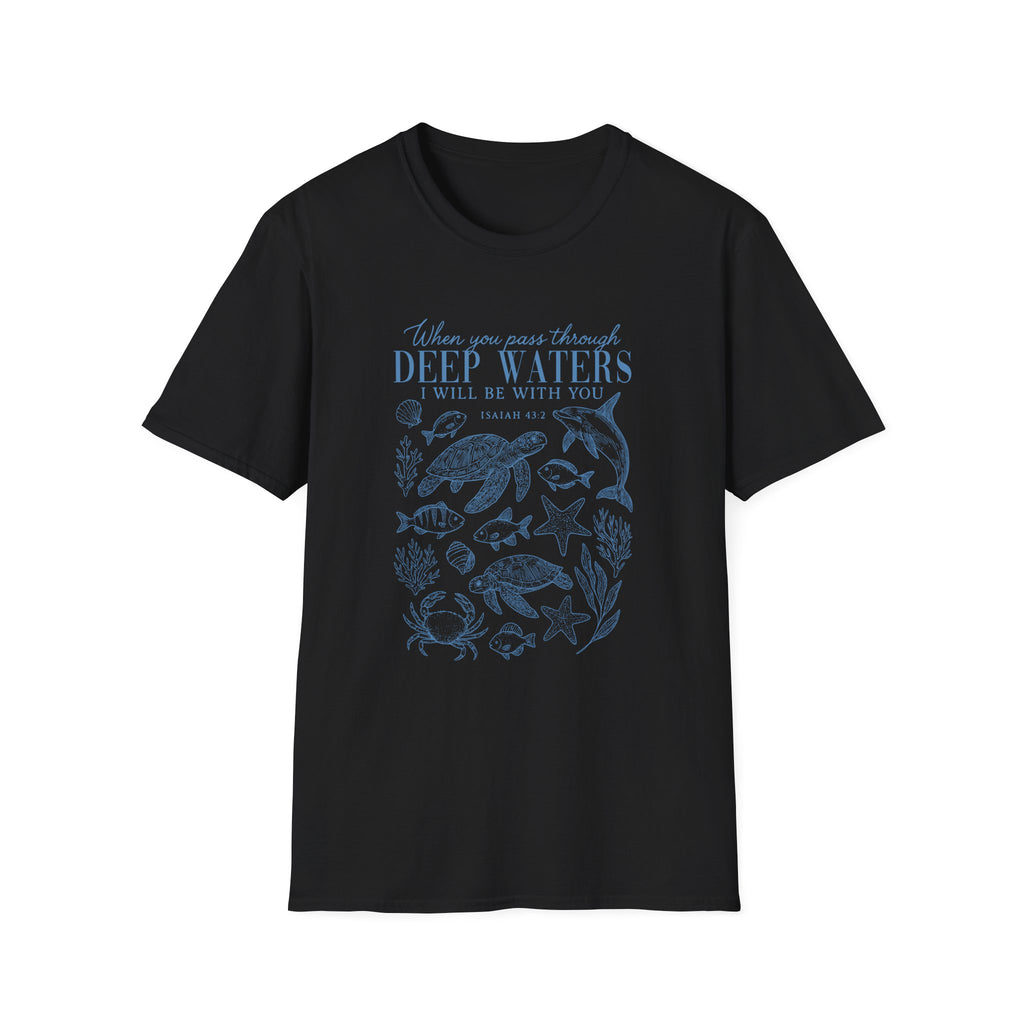 (Gildan 6400) Deep Waters