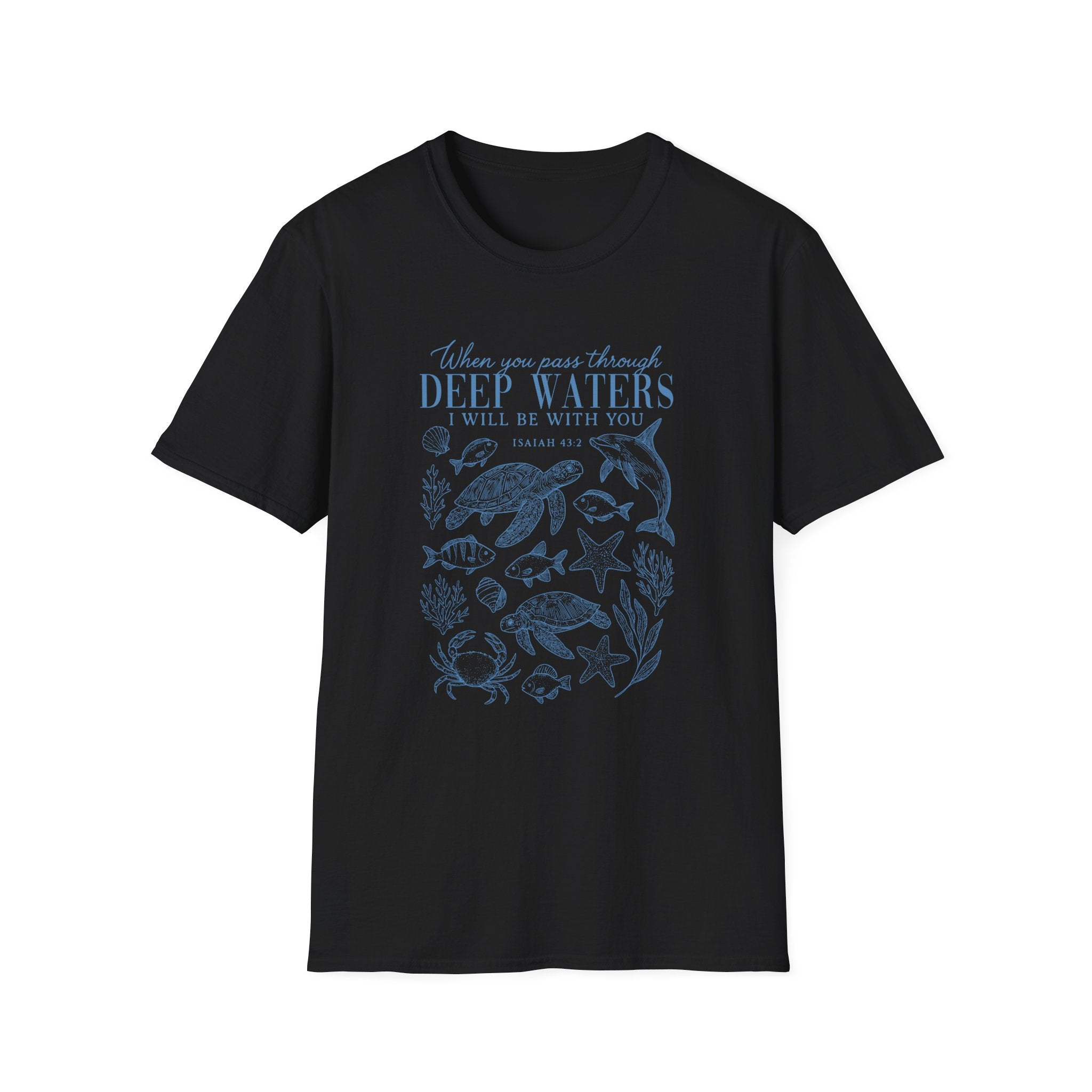 (Gildan 6400) Deep Waters