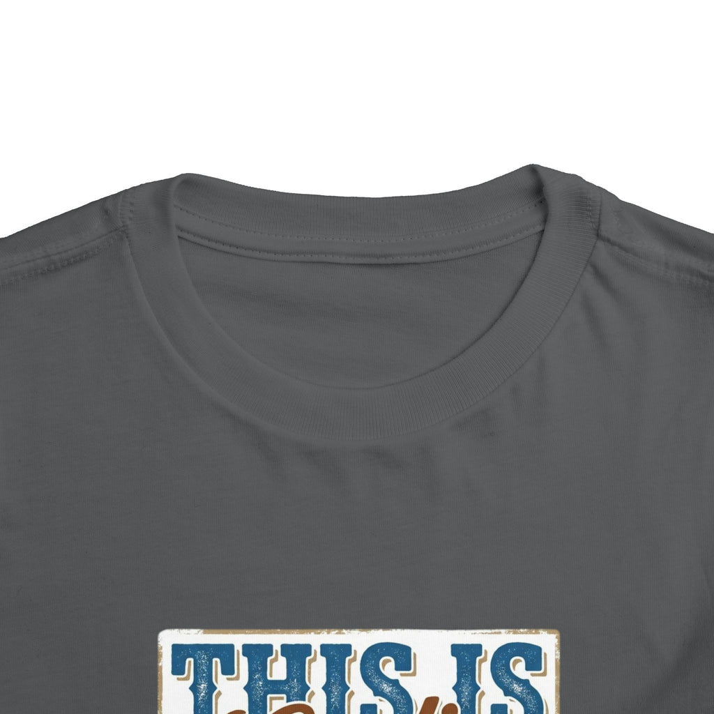 Toddler Tee - "This Is God’s Country" Psalm 50:11 Christian Kids Shirt