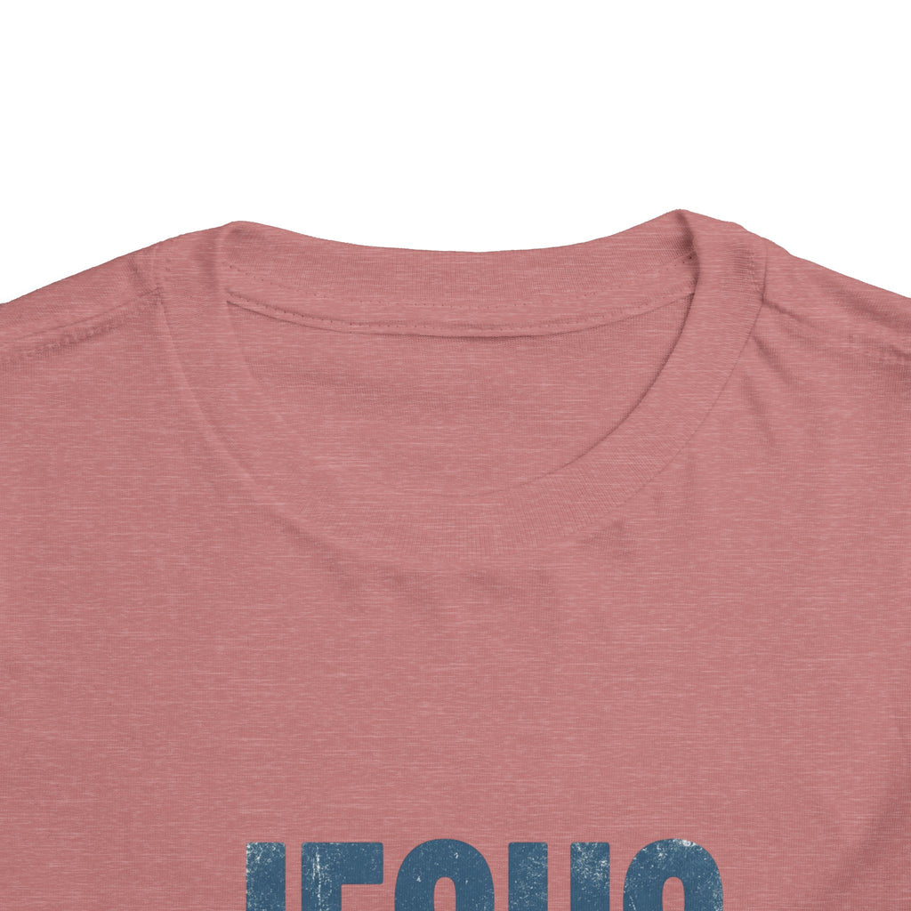 Toddler Tee — "Jesus Loves You & Me" Christian Kids Shirt