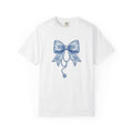 Blue Floral Bow Stethoscope