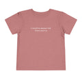 Toddler Tee — "I Could Be Nicer But Jesus Said No" Christian Kid Shirt