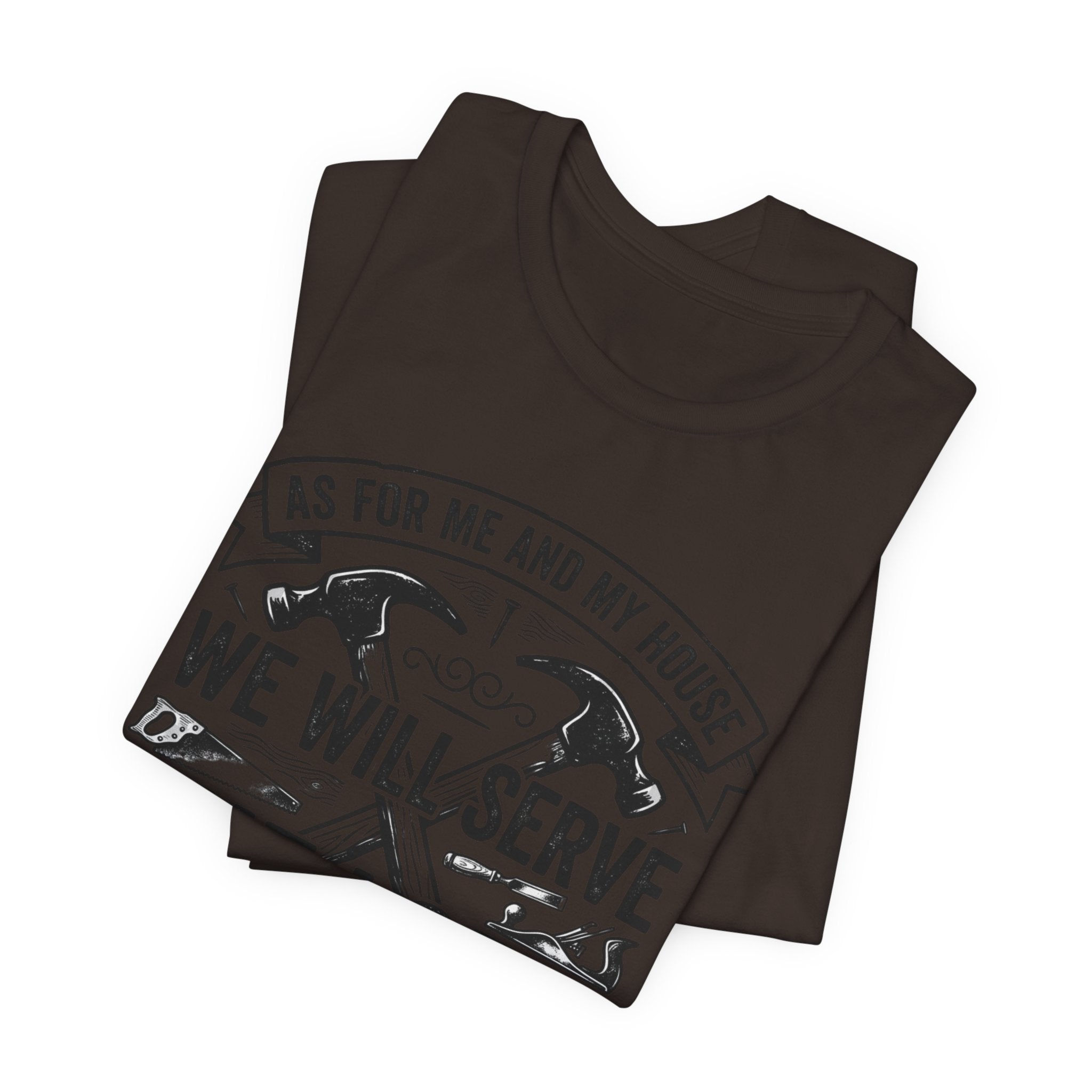 We Will Serve The Lord Tee — Joshua 24:15 Christian Faith T-Shirt
