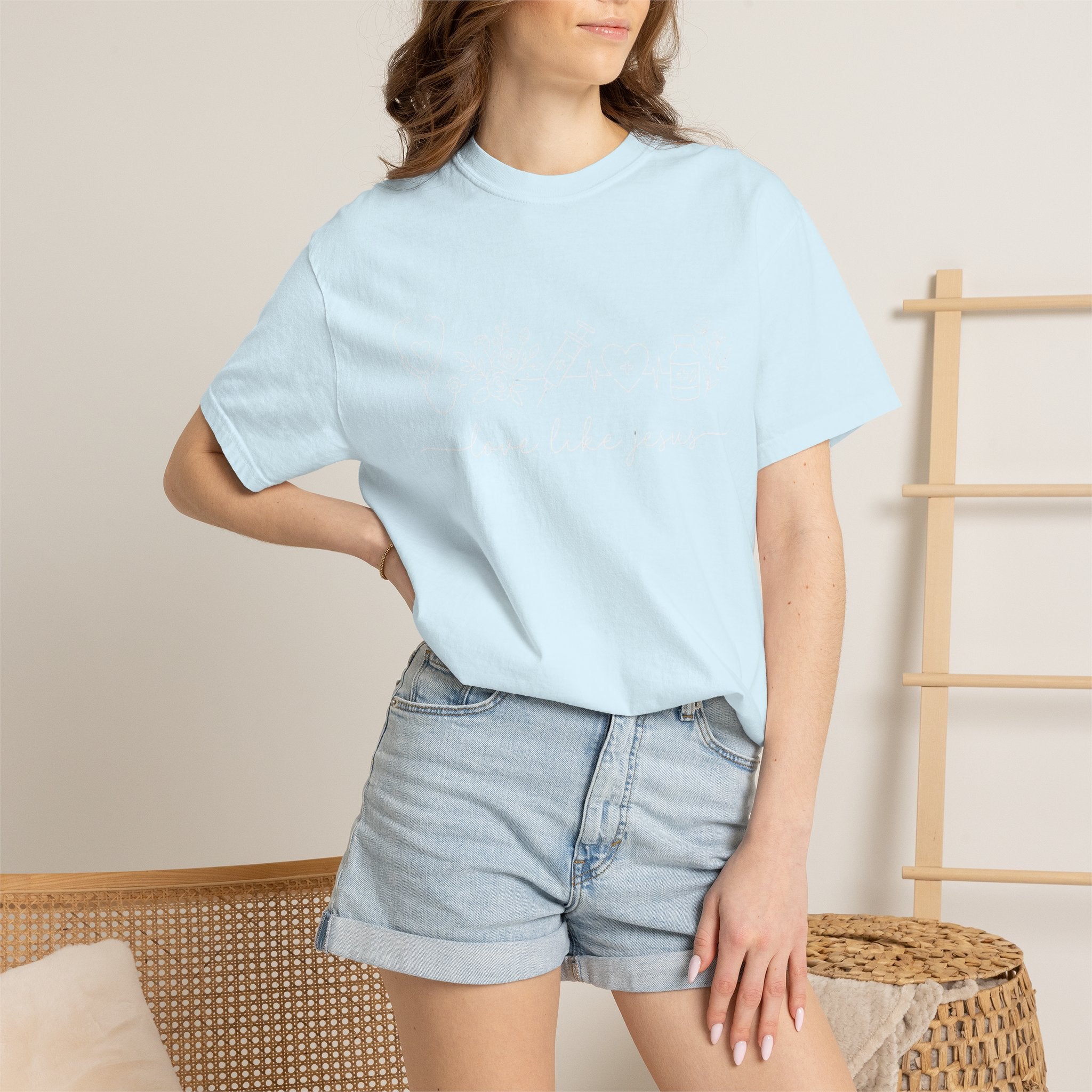 Classic White Tee - Plain Unisex Jersey Short Sleeve T-Shirt