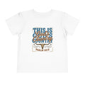Toddler Tee - "This Is God’s Country" Psalm 50:11 Christian Kids Shirt