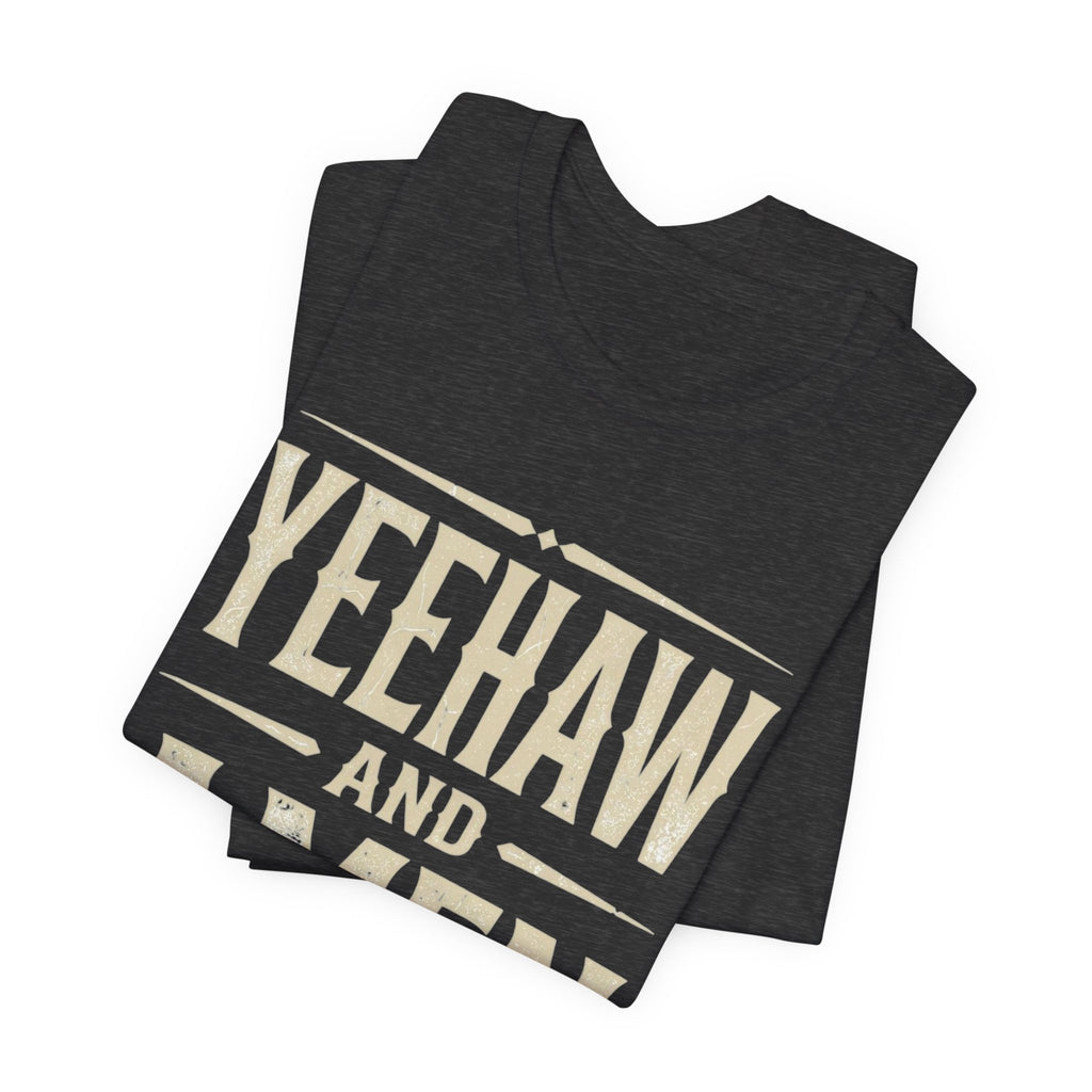 Yeehaw and Amen Tee — Country Faith Graphic T-Shirt