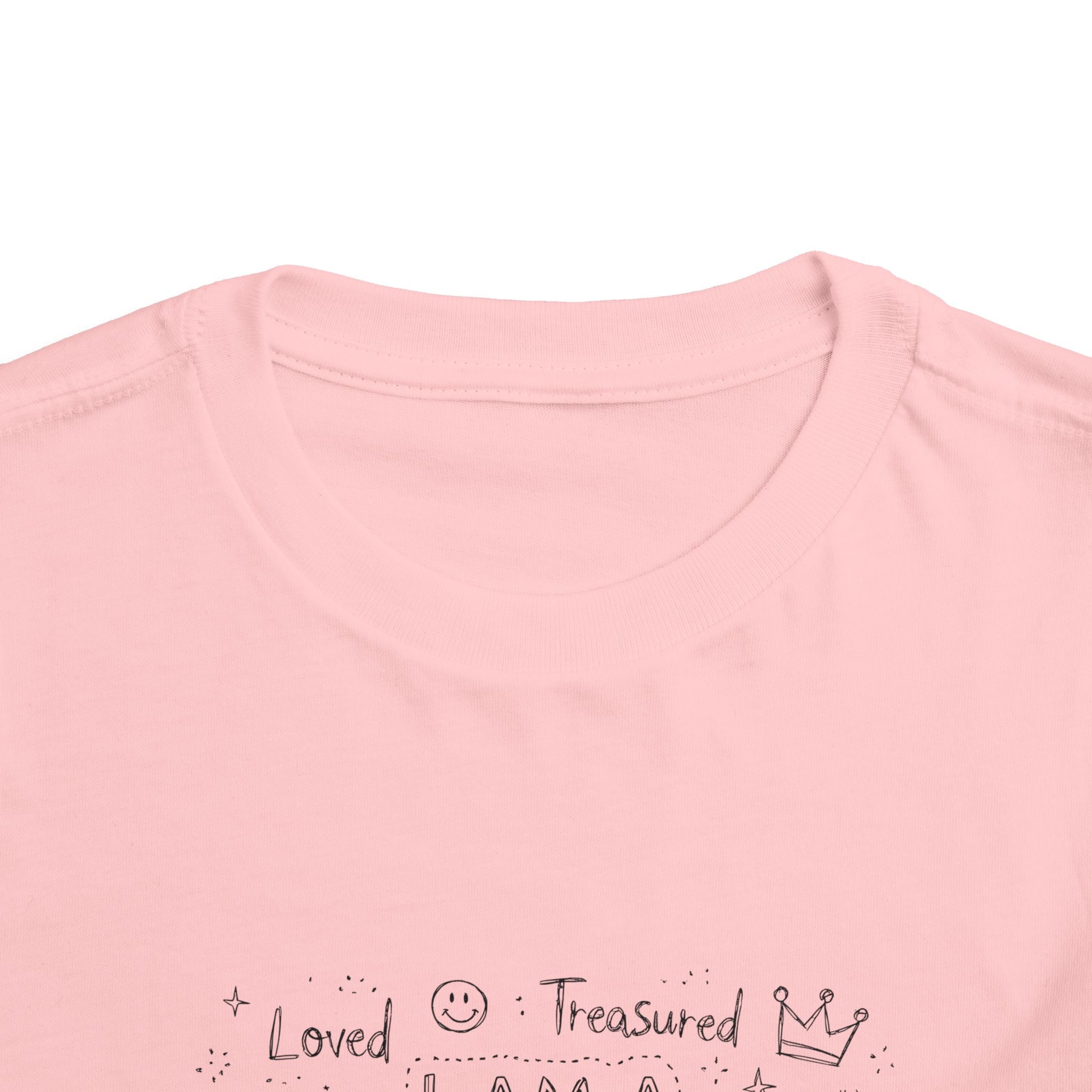 Toddler Tee — "I Am a Child of God" Inspirational Faith Shirt