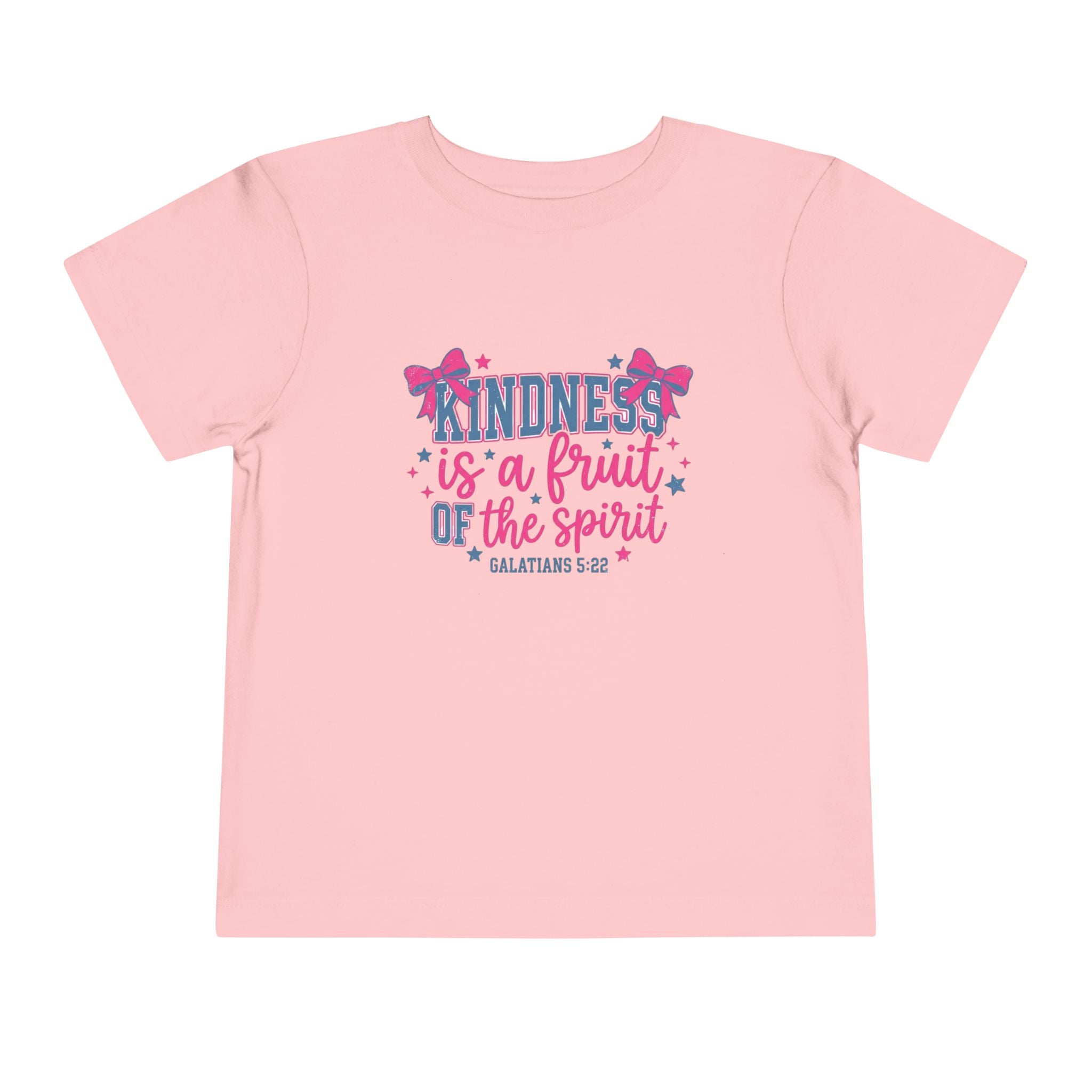 Toddler Tee — “Kindness Is a Fruit of the Spirit” Christian Kids Shirt