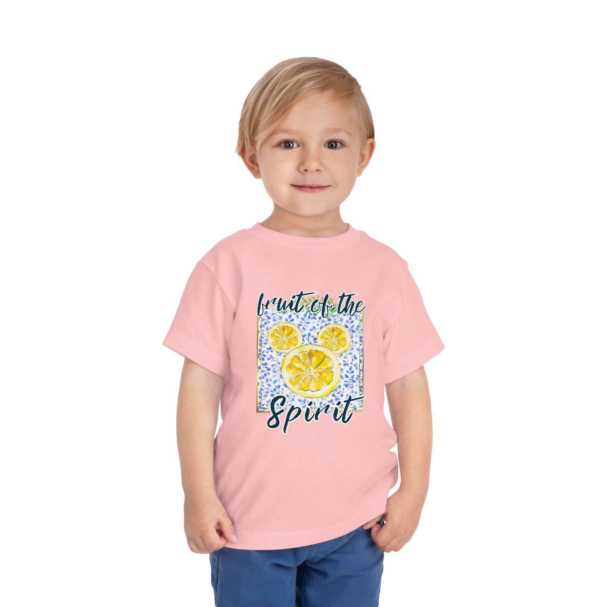 Fruit of the Spirit Lemon Toddler Tee — Cute Christian Kids Shirt