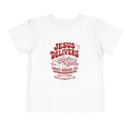 Jesus Delivers Toddler Tee — Daily Bread Co. Christian Kids T‑Shirt