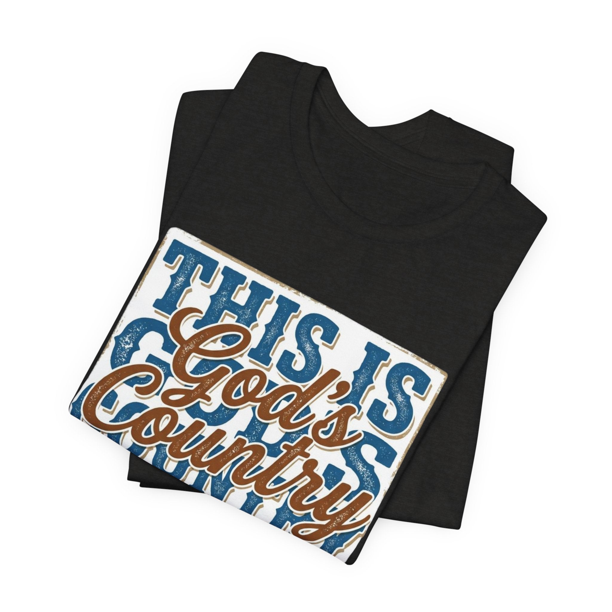 This Is God's Country Psalm 50:11 Tee - Christian Country Graphic T-Shirt