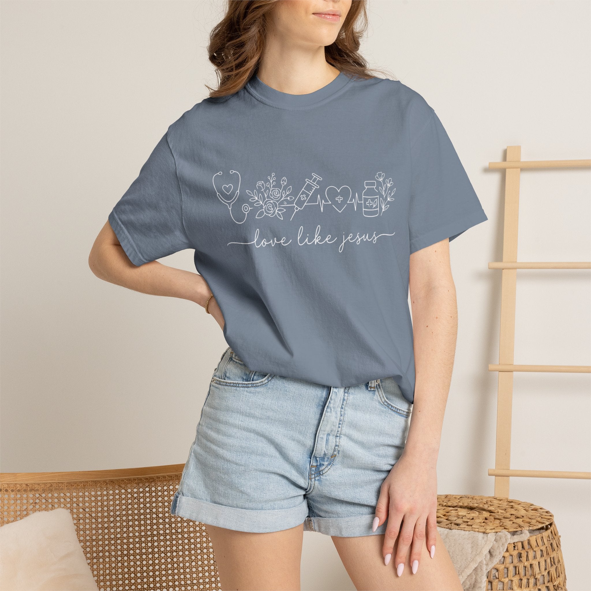 Classic White Tee - Plain Unisex Jersey Short Sleeve T-Shirt
