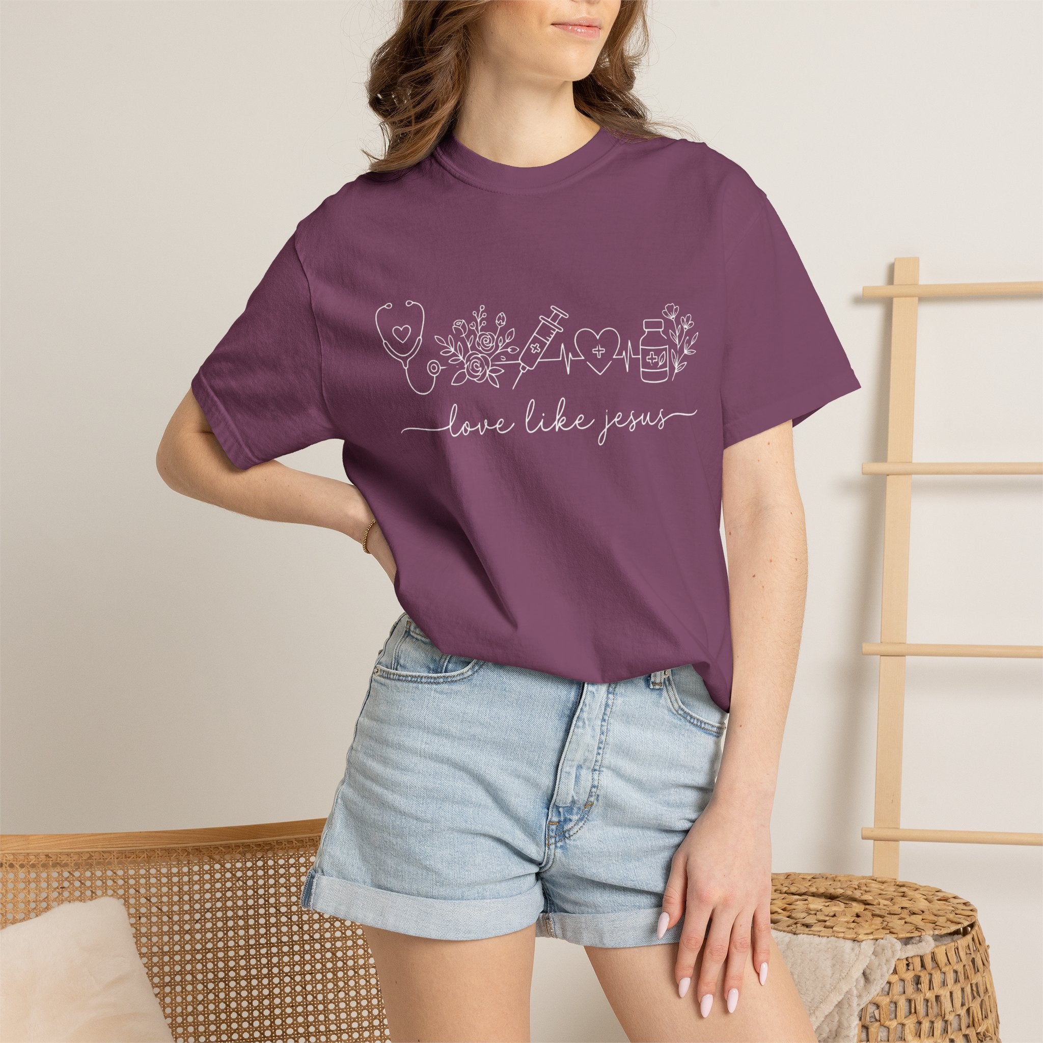 Classic White Tee - Plain Unisex Jersey Short Sleeve T-Shirt