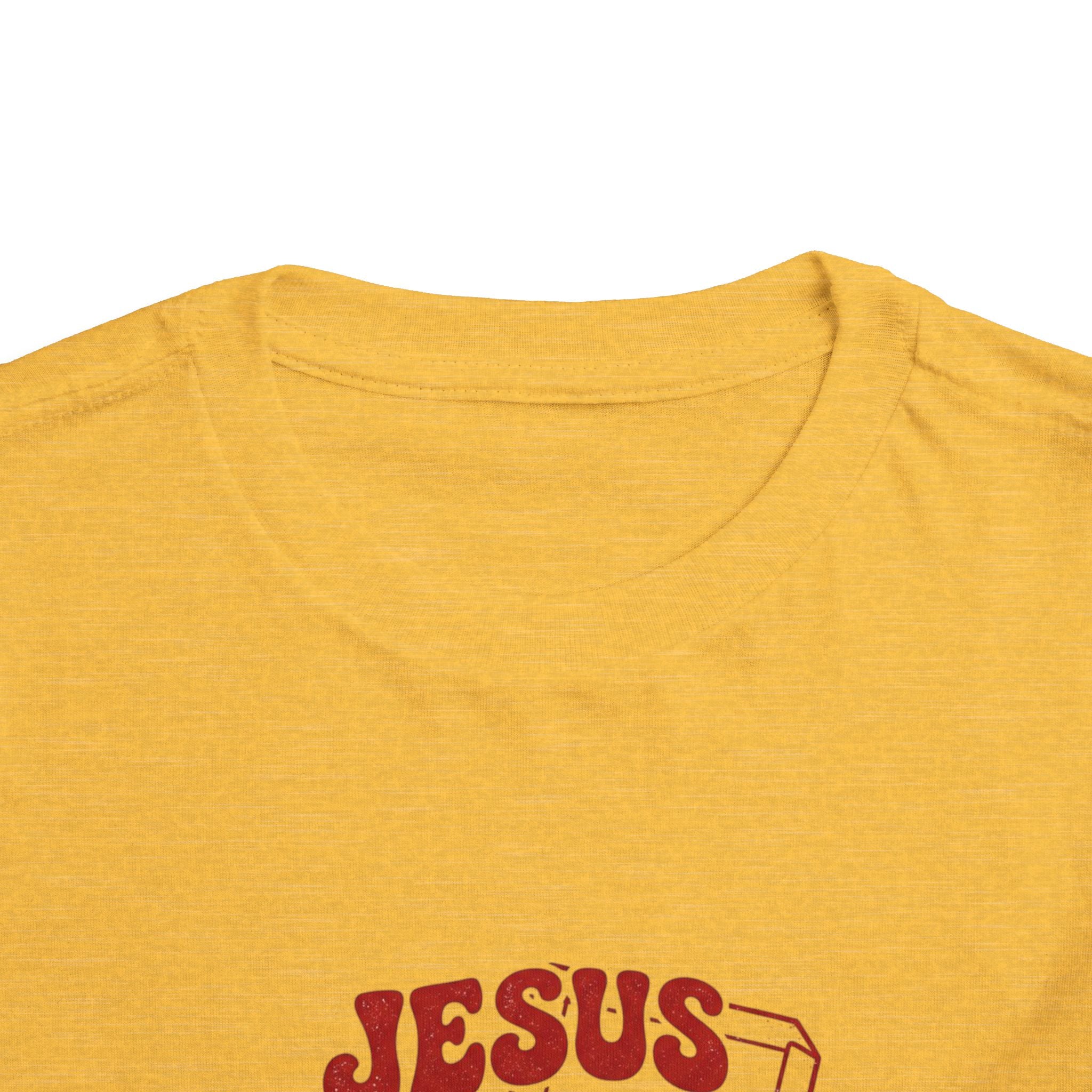 Jesus Delivers Toddler Tee — Daily Bread Co. Christian Kids T‑Shirt