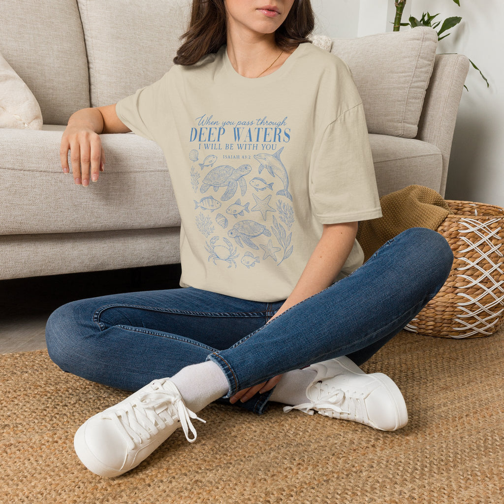 (Gildan 6400) Deep Waters
