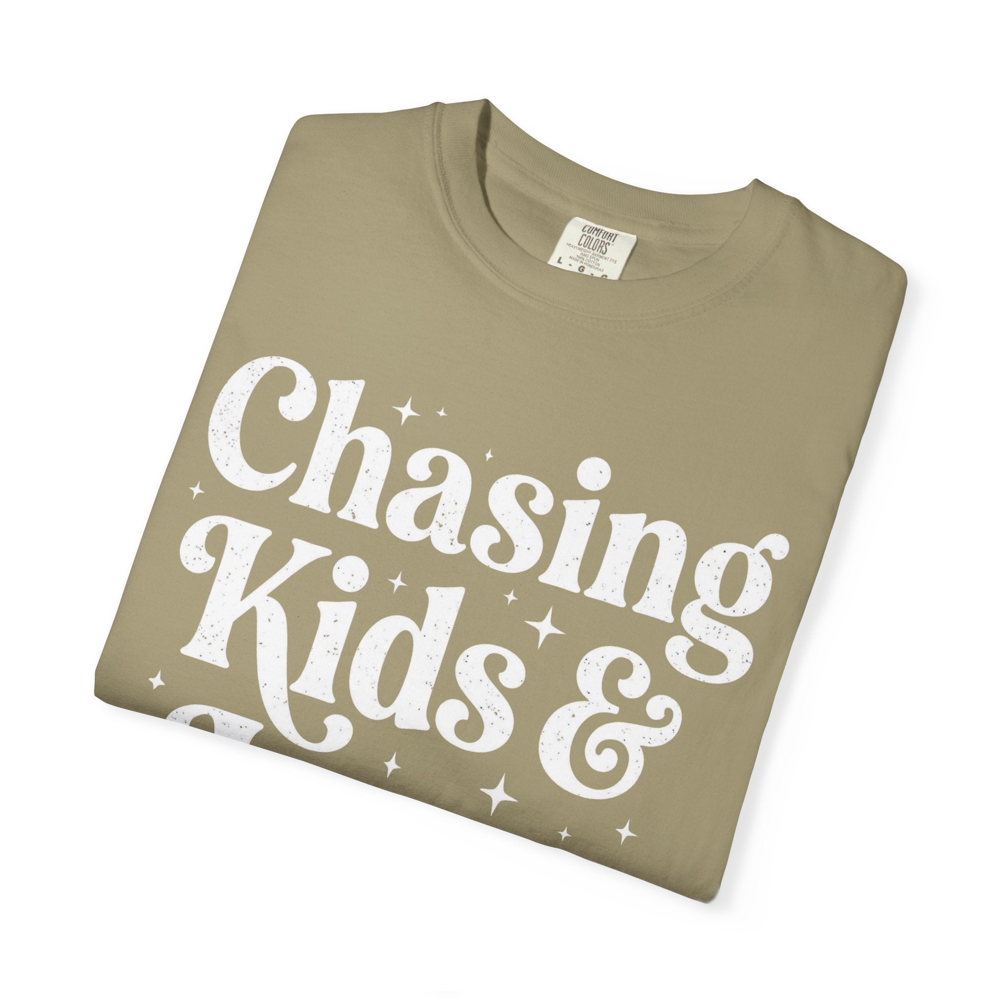 Chasing Kids & Jesus Tee — Christian Mom Graphic T-Shirt