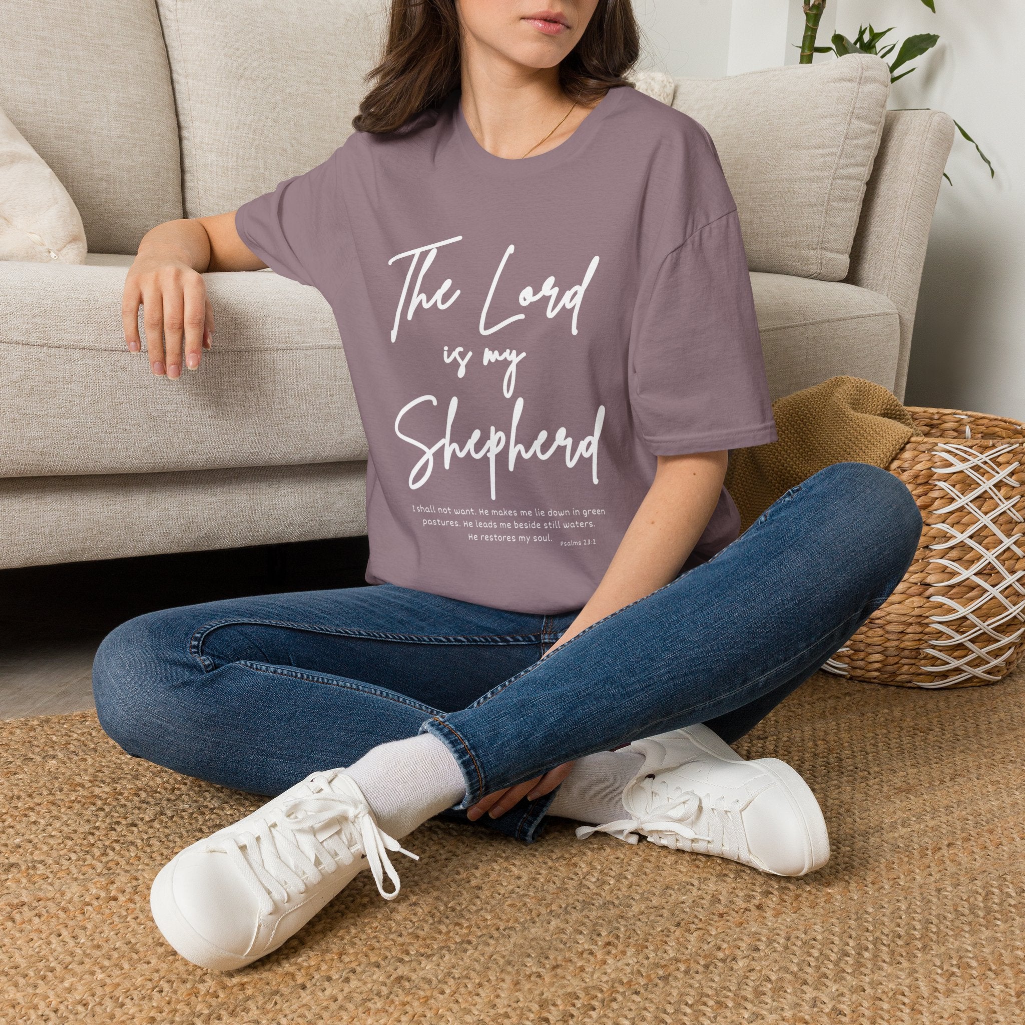 (Gildan 6400) The Lord Is My Shepherd