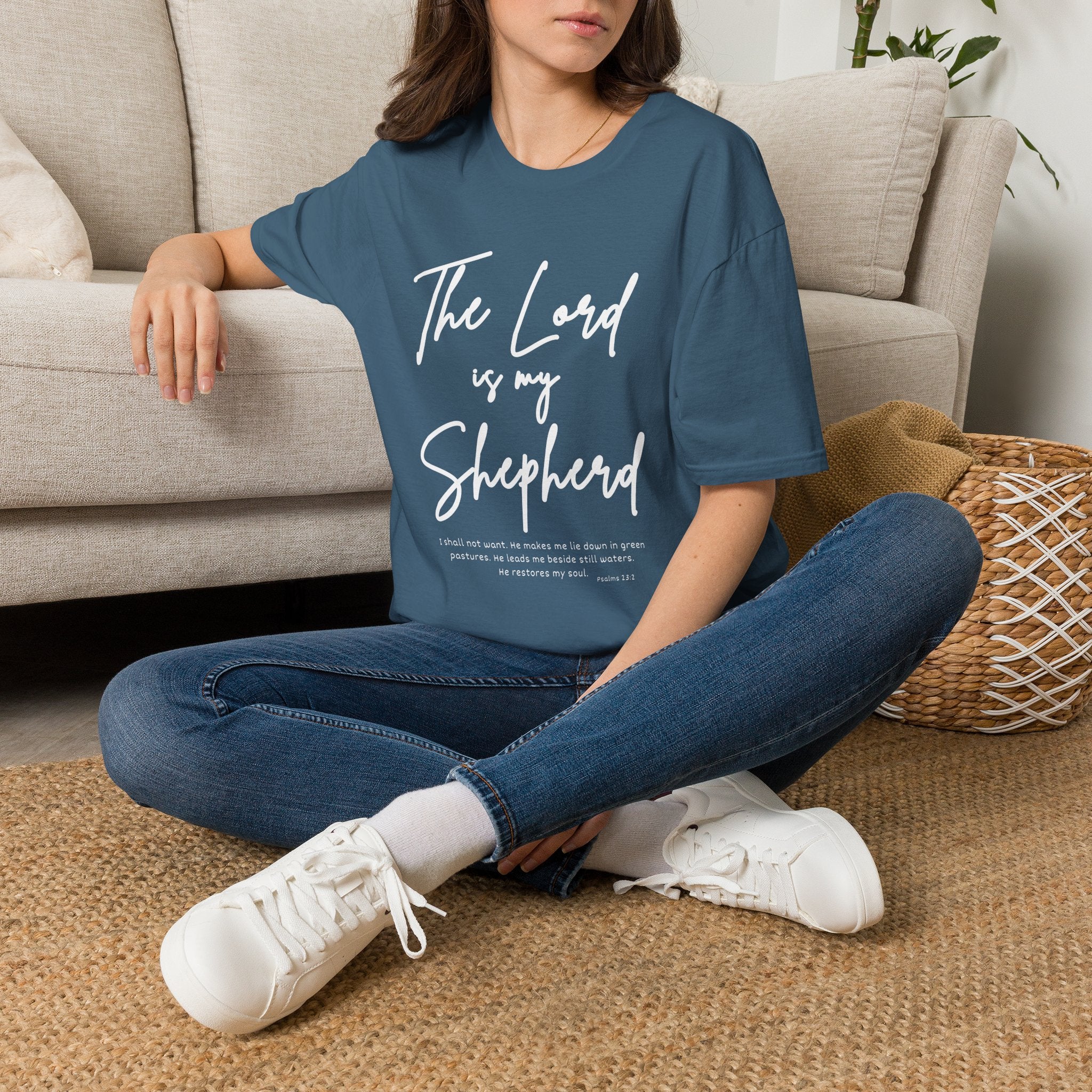 (Gildan 6400) The Lord Is My Shepherd