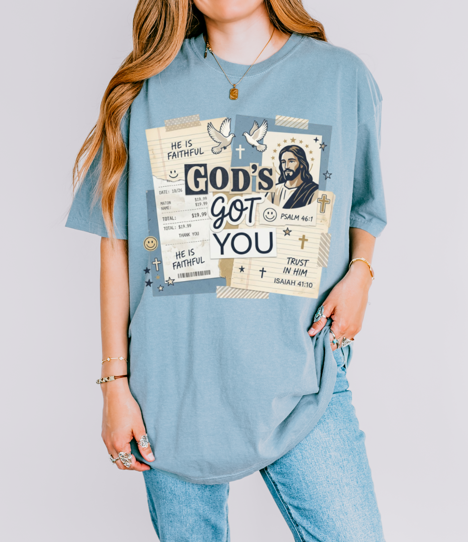God's Got You Christian T-Shirt — Inspirational Faith Tee