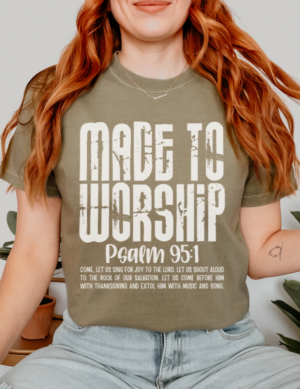 Made To Worship Psalms 95:1