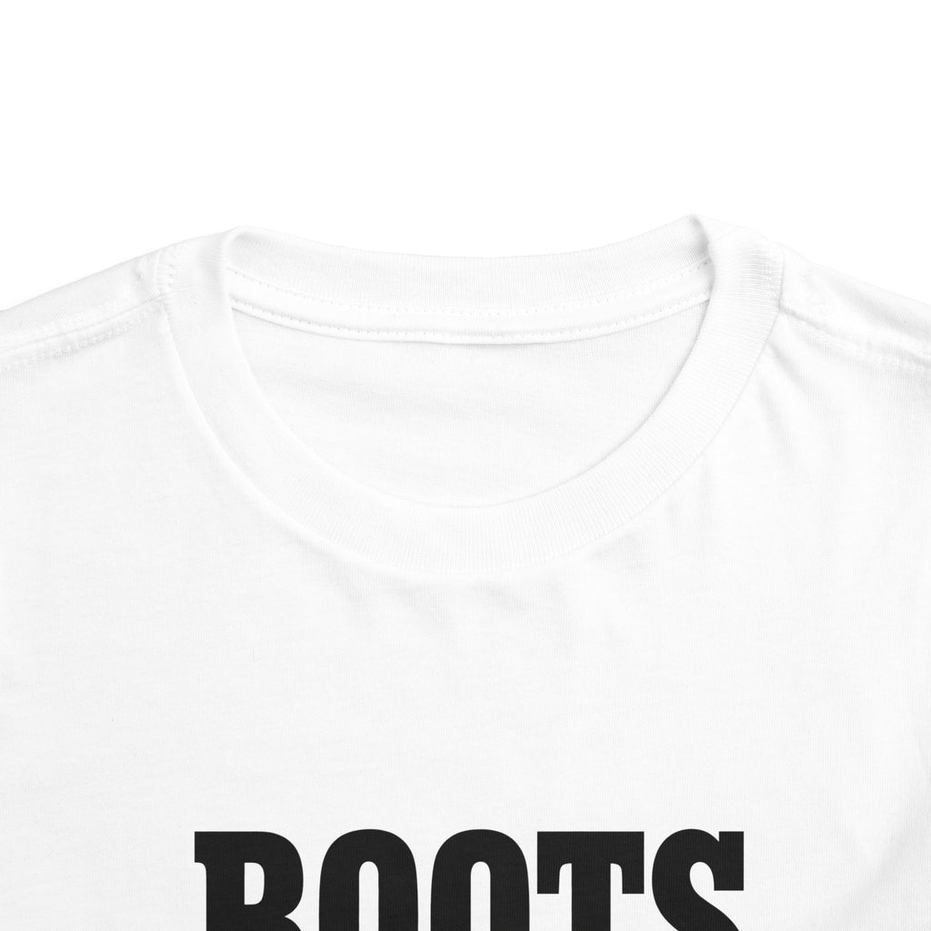 Toddler Tee - "Boots Jeans Jesus" Graphic