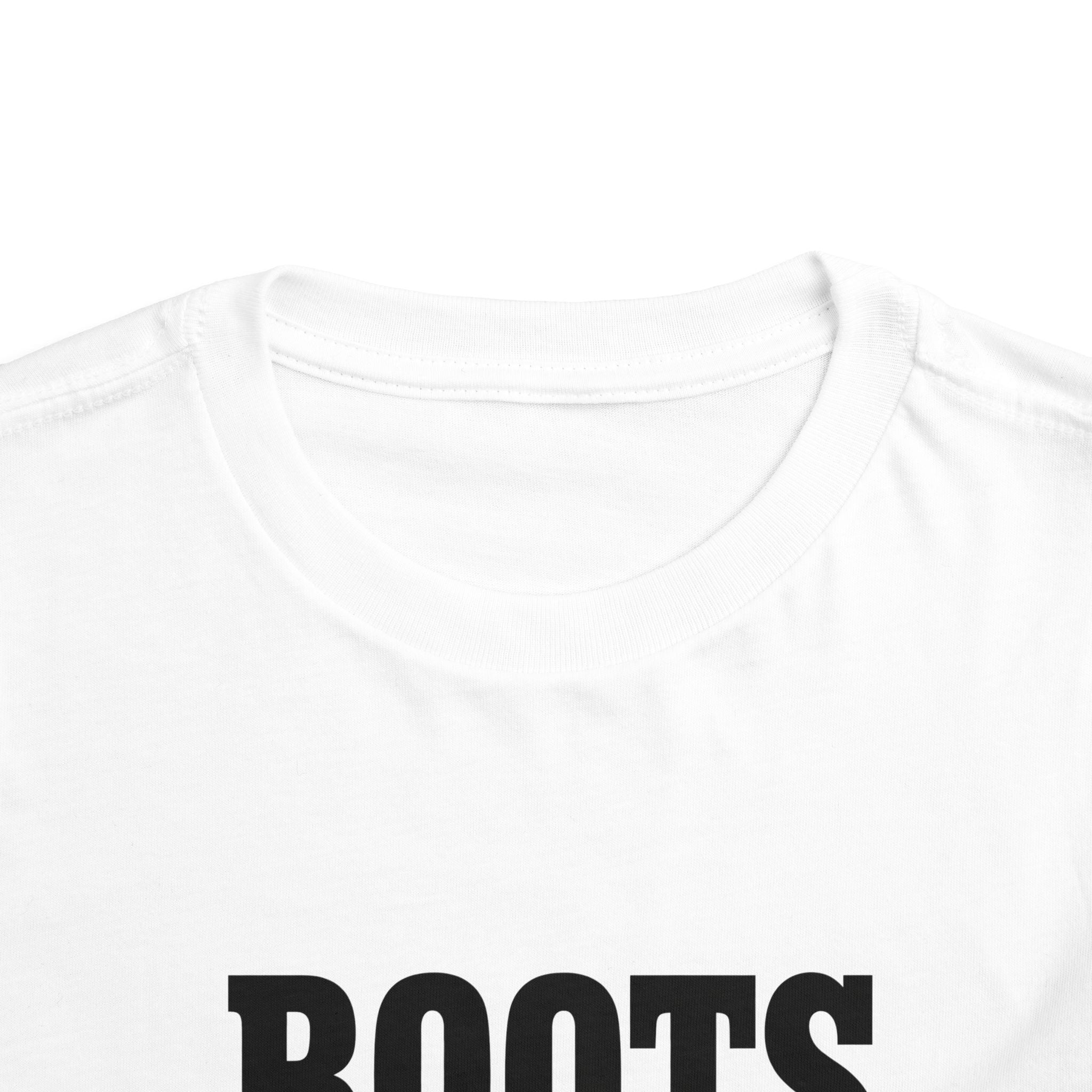 Toddler Tee - "Boots Jeans Jesus" Graphic