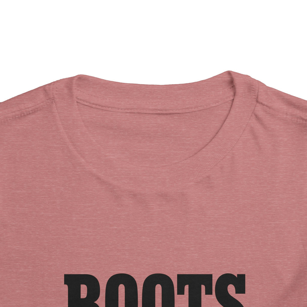 Toddler Tee - "Boots Jeans Jesus" Graphic
